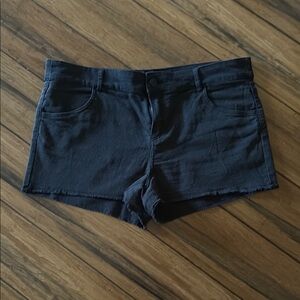 Divided Black Jean Shorts Classic Denim Style